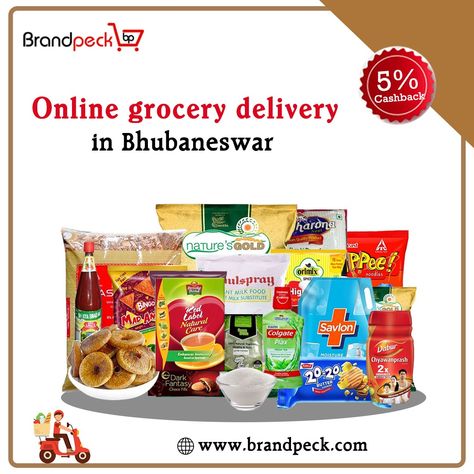 Brandpeck offers online grocery delivery in Bhubaneswar so that you can enjoy shopping from the comfort of your home. Get all the essentials you need at your doorstep with us. More details here - https://brandpeck.com/online-grocery-delivery.html Grocery Home Delivery, Online Grocery Delivery, Grocery Delivery, Canning, Quick Saves