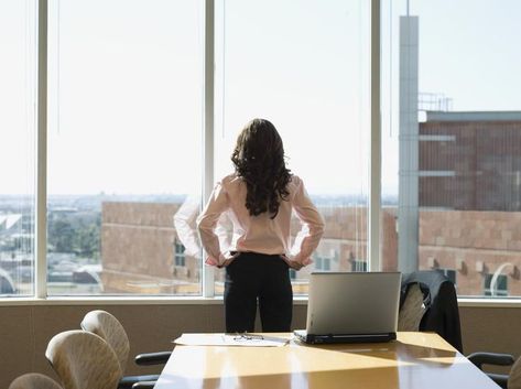 Leadership, A Woman, Laptop