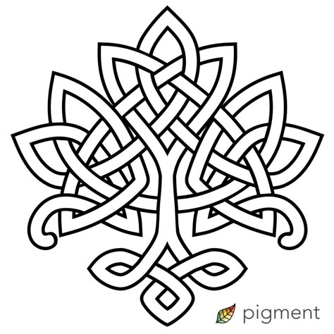 Celtic Coloring Pages Free Printable, Keltic Pattern, Celtic Knot Drawing, Celtic Coloring, Celtic Quilt, Wrist Tattoo Designs, Idee Cricut, Leather Tooling Patterns, Tooling Patterns