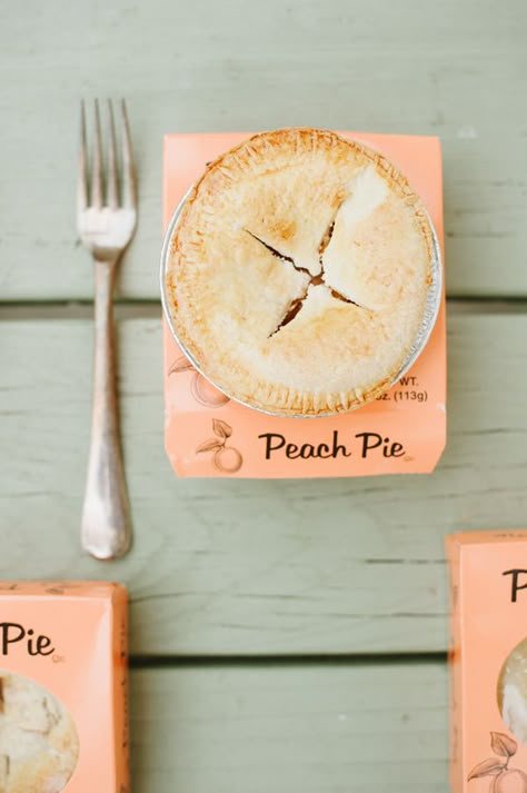 These pies are amazing & only 69 cents a piece! Pie Favors, Mini Peach Pies, Peach Pies, Individual Pies, Cooking Photos, Good Pie, Peach Pie, Mini Pies, Wedding Food