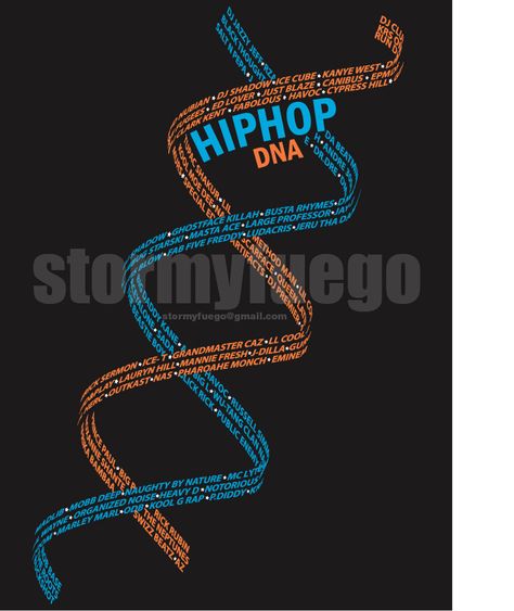 Hip Hop Typo DNA art Dna Typography, Dna Graphic Design, Dna Graphic, Dna Strand, Dna Art, Christian Activities, Typography Illustration, Design Working, Peace Gesture