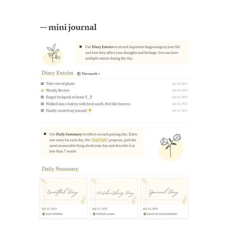 notion student template Notion Diary Template, Notion Home Page Ideas, Notion Reading List, Notion Daily Journal, Notion Journal Template, Notion Themes, Notion Journal, Notion Inspiration, Notion Setup