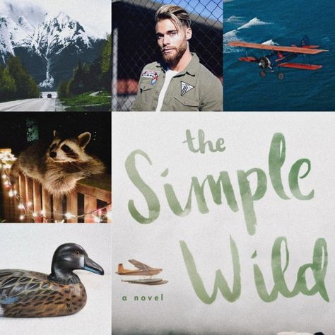 K.a. Tucker Books, The Simple Wild Book, The Simple Wild Aesthetic, The Simple Wild, Wild Aesthetic, Book Couples, Wild Book, Collage Moodboard, Contemporary Romance Books