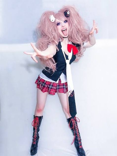 Junko Cosplay, Junko Enoshima Cosplay, Top Cosplay, Junko Enoshima, Danganronpa, Google Images, Greeting Card, Google Search