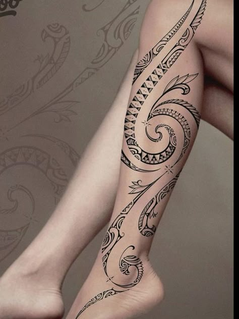 Kids Initial Tattoos, Maori Tattoo Frau, Polynesian Tattoos Women, Molecule Tattoo, Unique Tattoos For Women, Henna Style Tattoos, Filigree Tattoo, Rose Shoulder Tattoo, Wrap Tattoo