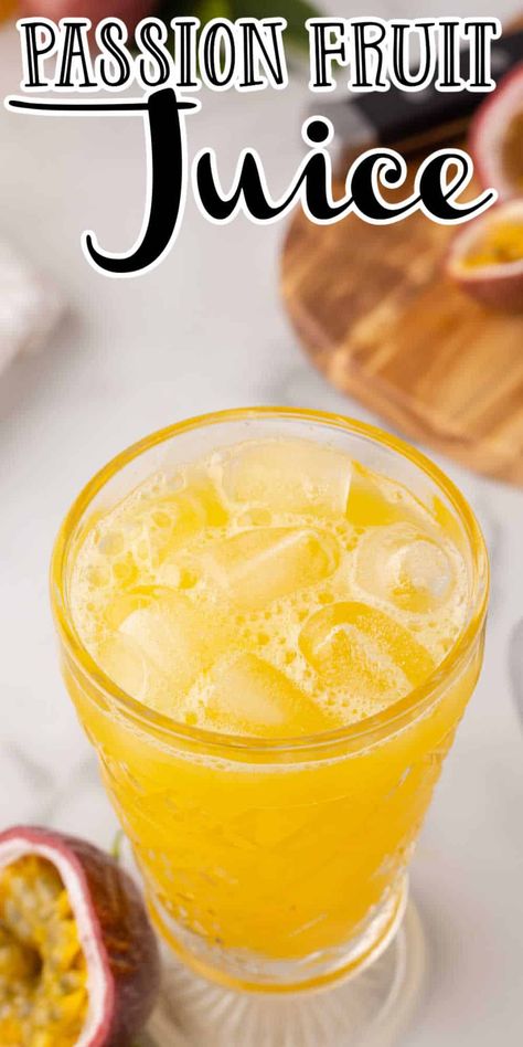 Tropical Fruit Juice, Passion Fruit Juice Recipe, Pulp Recipe, Passionfruit Recipes, Delicious Smoothie Recipes, Wealthy Life, Fruit Juice Recipes, Farmer Market, Juice Smoothies Recipes