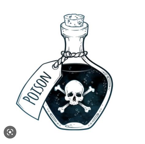 Poison Illustration, Bottles Drawing, Poison Potion, Poison Bottles, Halloween Bottle Labels, Potion Labels, Bottle Drawing, Halloween Bottles, Hand Drawn Vector Illustrations