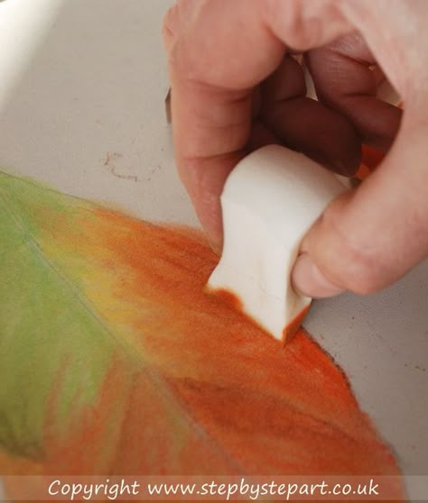 Soft Pastels Tutorial - Autumn Leaf - STEP BY STEP ART Pastel For Beginners Step By Step, Soft Pastel Art Tutorials Step By Step, Soft Pastel Art Tutorials, Easy Pastel Art, Soft Pastel Art Ideas, Step By Step Art Tutorials, Pastels Tutorial, Pastel Tutorial, Paint Leaves