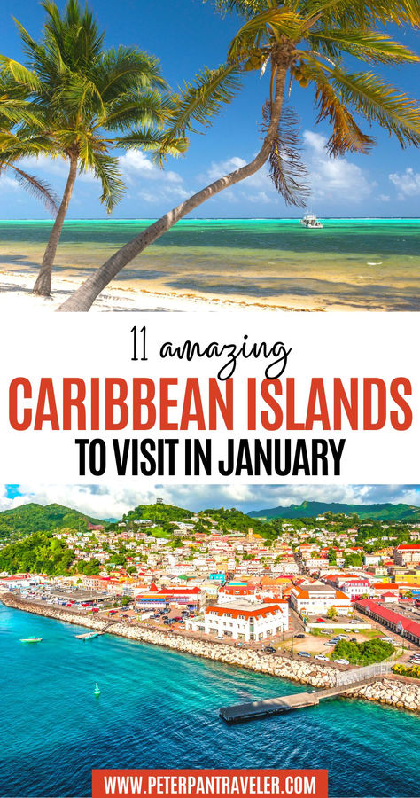 11 Amazing Caribbean Islands To Visit In January Best Caribbean Islands, Travel Places To Visit, Beach Vacation Spots, Caribbean Life, Dream Holidays, Travel Caribbean, Islands To Visit, Road Trip Places, Caribbean Vacation