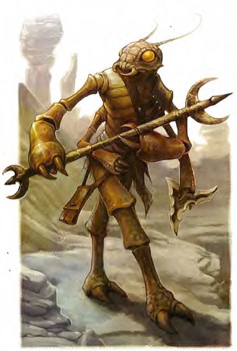 Humanoid Insect, Thri Kreen, Advanced Dungeons And Dragons, Dark Sun, Alien Character, Alien Concept Art, The Elder Scrolls, Alien Creatures, Fantasy Races