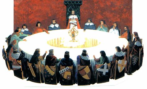 Round Table King Arthur, The Round Table King Arthur, Knights Of The Round Table Art, King Arthur And The Knights Round Tables, King Arthur Art, King Aurther, King Arthur Round Table, Grail Knight, King Arthur Pendragon