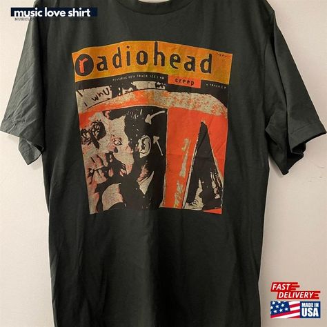 Radiohead Creep T Shirt Unisex Hoodie Check more at https://musicloveshirt.com/product/radiohead-creep-t-shirt-unisex-hoodie/ Radiohead Shirts, Radiohead Merch, Radiohead Tshirt, Creep Radiohead, Dr Closet, Skater Punk, Robert Downey, Hair Clothes, Radiohead