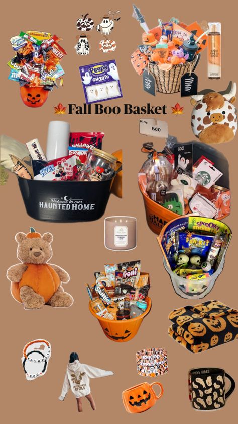 Ideas Boo Basket Inspo For Bf, Boo Basket Ideas For Boyfriend Country, Bf Gift Basket Halloween, Halloween Couple Basket, Boo Basket Photos, Boo Basket Ideas For Boyfriend, Boo Basket Ideas, Basket Ideas For Boyfriend, Boo Baskets