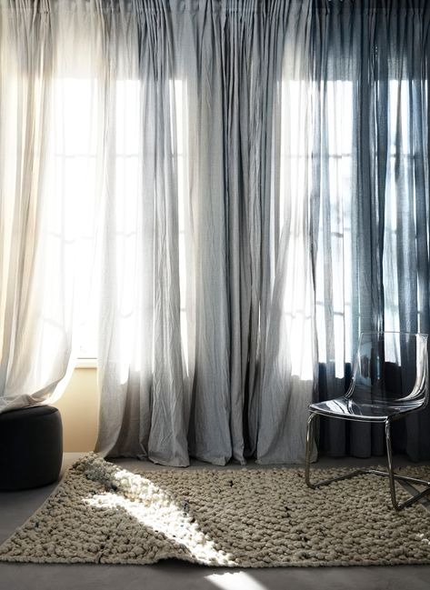 Hannalill Ikea Curtains, Curtains Without Sewing, Elegant Duvet Covers, Transparent Chair, Ikea Curtains, Curtain Length, Elegant Mirrors, Professional Carpet Cleaning, Types Of Flooring