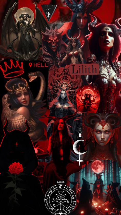 lilith demon Lilith Wallpaper Aesthetic, Lilith Lockscreen, Goddess Lilith Aesthetic, Lilith Pictures, Lilith Aesthetic Art, Lilith Goddess Art, Lucifer And Lilith Art, Lilith Art Goddesses, Lilith Deity