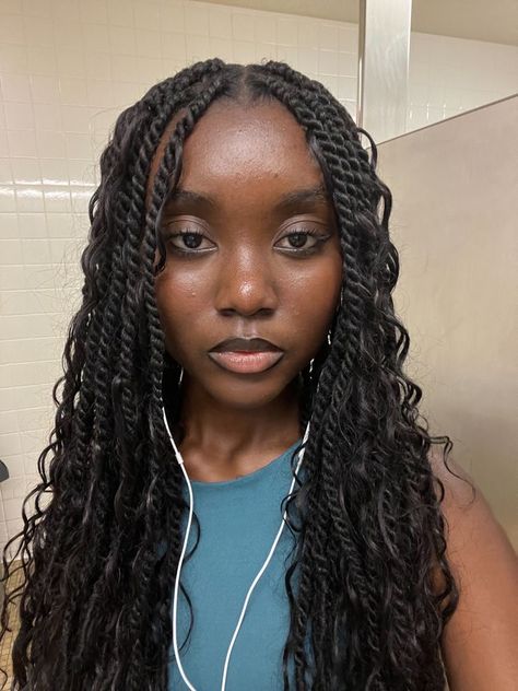 Protective Hairstyles Braids Natural, Hairstyles Braids Natural Hair, Hair Styles Braids, Braid Inspiration, Styles Braids, Cute Box Braids Hairstyles, Pelo Afro, Protective Hairstyles Braids, Pretty Braided Hairstyles