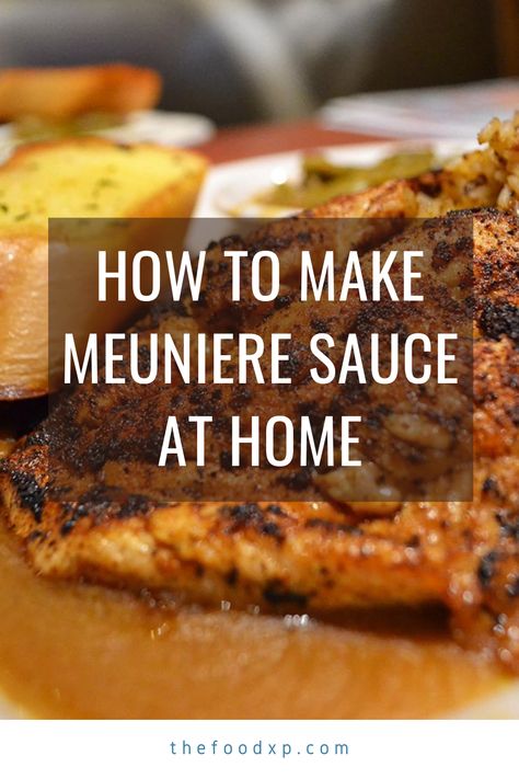 Fish can be prepared by two methods. The first is sauteing and another one is pan fry. This sauce would help you with Saute fish and its name is Meuniere Sauce. This sauce can be prepared to mix some exotic ingredients and sometimes you can also add red wine vinegar. This recipe is very easy and yummy that you will like to use it again and again and it will never disappoint you. #meuniere #meunieresauce #meunieresaucerecipes #meunieresaucefish #meunieresaucerecipesbutter #saucerecipes Homemade Sauce For Fish, Meuniere Sauce Recipes, Sauce For Blackened Fish, Perigee Sauce, Brown Butter Sauce For Fish, Creole Sauce Recipe, Mornay Sauce Recipe, Espagnole Sauce, Madeira Sauce