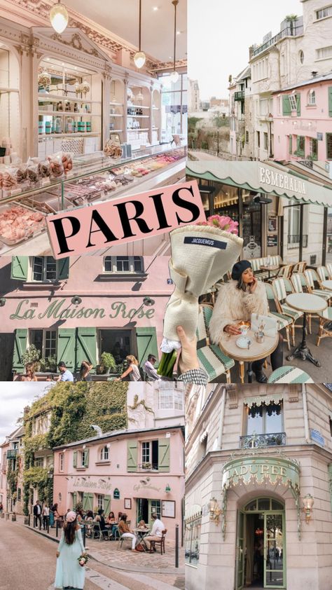 Paris Aesthetic Color Palette, Paris Aesthetic Pink, Pink Paris Wallpaper, Pastel Moodboard, Paris Mood Board, Paris Background, Aesthetic Color Palette, Paris Mood, Travel Paris