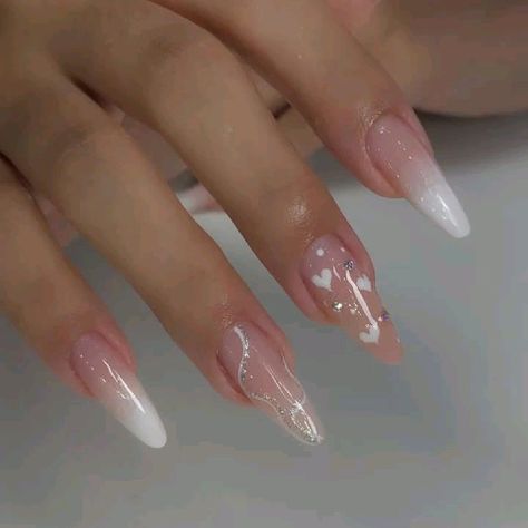 Nails For 14y Old, Casual Nails, Almond Acrylic Nails, Acrylic Nails Coffin Pink, Nails Only, Acrylic Nails Coffin Short, Minimalist Nails, Fancy Nails, Valentines Nails