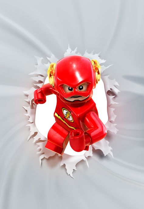 DC Comics The New 52 Lego Cover Variants Lego Superheroes, Lego Batman 3, Flash Dc Comics, Lego Wallpaper, Speed Force, Lego Videos, Kids Hero, Lego Batman Movie, Lego Super Heroes