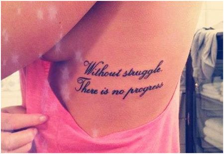 Rib Tattoo Quotes, Quote Tattoos Placement, Planet Tattoo, Tattoo Pierna, Cage Tattoos, Quote Tattoos Girls, 10 Tattoo, Tattoo Quotes About Life, Rib Tattoos For Women