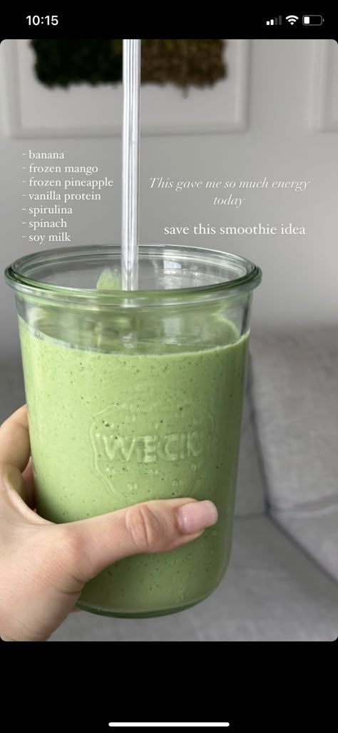 Recipes Healthy Breakfast, Smoothie Recipes Healthy Breakfast, Smoothie Ideas, Smoothie Drink Recipes, Healthy Food Inspiration, Food Motivation, Healthy Drinks Smoothies, Healthy Food Dishes, Healthy Food Motivation