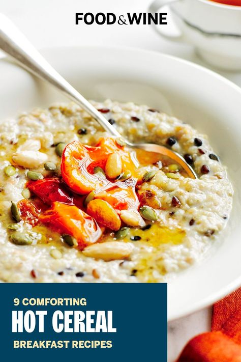 Oat Bran Hot Cereal Recipes, Oatmeal Cereal Recipes, Bran Cereal Recipes, Hot Cereal Recipes, Sweet Porridge, Hot Breakfast Cereal, Gluten Free Substitutes, Best Cereal, Bran Cereal