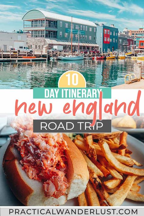 England Road Trip Itinerary, England Road Trip, Maine Road Trip, England Vacation, Maine Trip, Vermont Vacation, Vacay Ideas, England Travel Guide, New England Road Trip