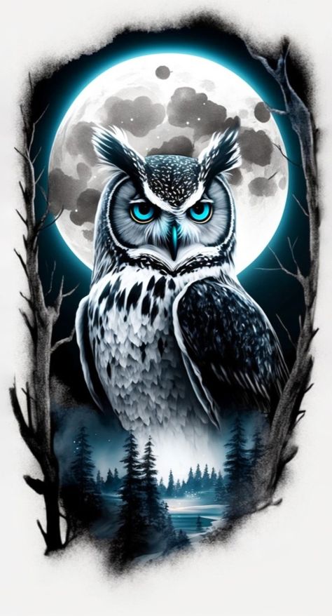 Snow Owl Tattoo, Deathcore Tattoo, Eagle Head Tattoo, Realistic Owl Tattoo, Owl Tattoo Sleeve, Half Sleeve Tattoo Stencils, Owl Tattoo Drawings, Crow Tattoo Design, Butterfly Tattoos On Arm