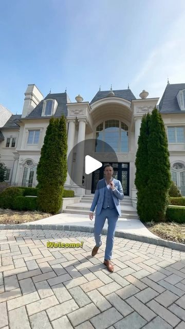 Mega Mansions on Instagram: "Listed for $22,490,000 - This gorgeous Chateau 🏯represented by @christiesrealestate is only 30 minutes from NYC 🏎️
has 25,750 sqft
2 acres 🏞️
7 bedrooms 🛌
9 bathrooms and a price tag of 🛀$22,490,000 💸
By: @danielkrampnyc 
#MegaMansions" Celebrity Houses Mansions, Mega Mansions, Celebrity Houses, Price Tag, 30 Minutes, Luxury Homes, Bathrooms, Bedroom, Celebrities