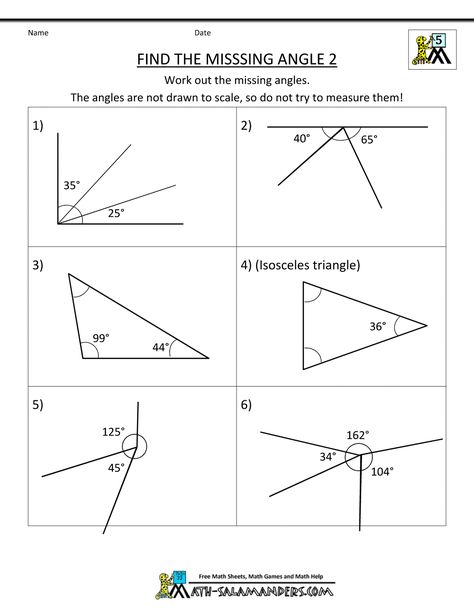 printable math sheets find the missing angle 2 Quadrilaterals Worksheet, Geometry Angles, Supplementary Angles, Angle Relationships, Triangle Angles, Angles Worksheet, Relationship Worksheets, Triangle Worksheet, Measurement Worksheets