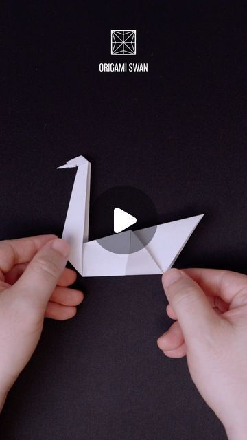 15K views · 1K likes | Paper Crafts 1101 on Instagram: "ORIGAMI SWAN   Designed by Unknown Modified by Papercrafts 1101  #paperswan #papercrafting #origami" Swan Paper Craft, Swan Craft, Swan Origami, Paper Swan, Tissue Paper Art, Origami Tutorial Easy, Swan Design, Origami Swan, Origami Videos