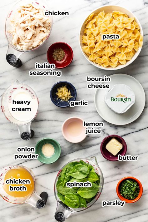 Boursin Chicken Pasta Boursin Chicken Pasta, Alfredo Dishes, Boursin Pasta Recipe, Boursin Chicken, Boursin Pasta, Chicken Breast Pasta, Boursin Cheese Recipes, Boursin Recipes, Baking Recipes Healthy