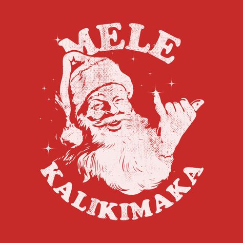 Check out this awesome 'Retro Christmas Mele Kalikimaka Santa Shaka Hawaii' design on @TeePublic! Hawaiian Christmas Decor, Mele Kalikimaka Christmas Decorations, Surfer Christmas, Twin Dragons, Hawaii Christmas, Tropical Flower Arrangements, Young Bucks, Hawaiian Christmas, Tropical Christmas