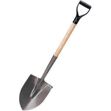 True Temper 2584300 57 inch Long Fiberglass Handle Round Point Shovel Garden Tool Box, Porch Garden, Used Tools, Old Stone, Prop Design, Forged Steel, Tool Organization, Long Handles, Shovel