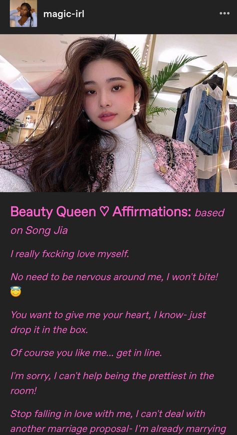 Song Jia Affirmations, Aesthetic 444, Jia Mindset, Personal Core Values, Law School Life, Vision Board Collage, Song Jia, Full Body Workout Routine, Dream Motivation