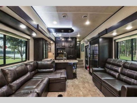 Road Warrior Toy Hauler Fifth Wheel | RV Sales | 8 Floorplans Toy Hauler Rv, 5th Wheel Toy Hauler, Luxury Rv Living, Toy Hauler Camper, Luxury Fifth Wheel, Rv Floor Plans, Fifth Wheel Toy Haulers, Bus Interior, Luxury Motorhomes