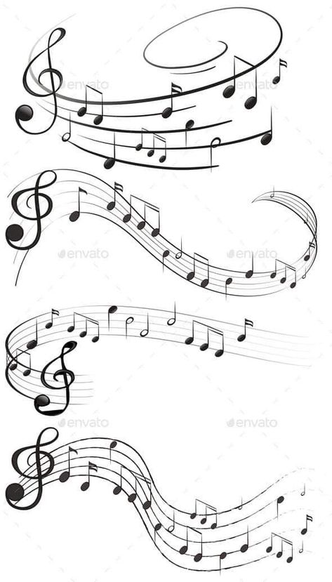 Music Notes Drawing, Music Note Symbol, Music Doodle, Music Notes Tattoo, Music Notes Art, Music Tattoo Designs, Drawing Hands, Note Tattoo, Music Drawings