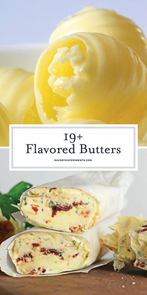 Flavored Butter Recipes, Butter Recipes Homemade, Flavored Butters, Herb Butter Recipe, Zucchini Side Dishes, Meatless Main Dishes, Flavored Butter, Cheese Pairings, Compound Butter