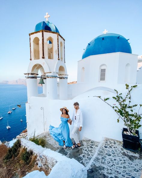 Greece Photoshoot, Santorini Outfit, Eurotrip Outfits, Hm Outfits, Grecia Santorini, Greece Pictures, Florence Travel, Greece Photography, Santorini Travel