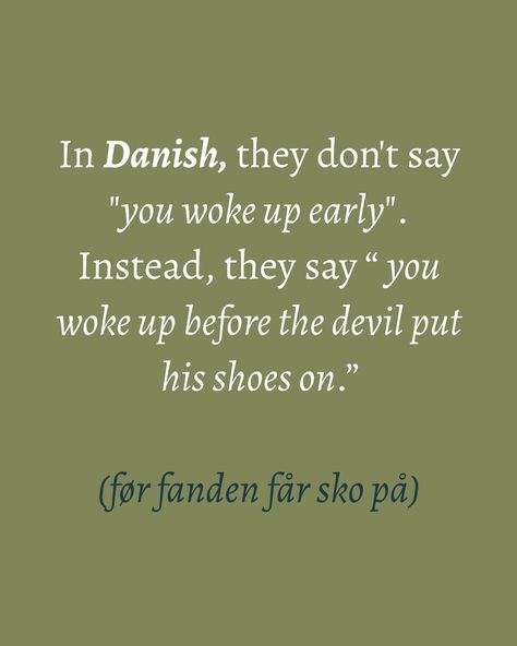 Follow @linguadanica to learn Danish 🇩🇰 #language #danish Danish Vocabulary, Danish Language Learning, Learn Danish, Norwegian Language, Danish Language, Danish Words, Danish Culture, Swedish Language, Language Learning