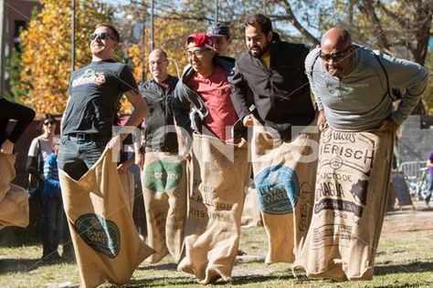 Men Compete In Old Fashioned Sack Race At Atlanta Festival Stock Photos #AD ,#Fashioned#Sack#Men#Compete Relay Race Ideas, Sports Day Games, Relay Race Games, Race Games, Fall Engagement Parties, Field Day Games, Day Checklist, Engagement Party Games, Gunny Sack