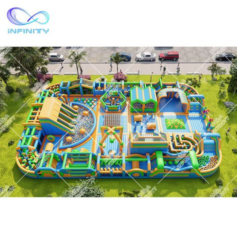 https://www.alibaba.com/product-detail/Outdoor-inflatable-sports-obstacle-course-theme_1600571407673.html?spm=a2747.manage.0.0.6dc571d2n8Nn2o Slide Playground, Outside Playground, Inflatable Obstacle Course, Inflatable Slide, Outdoor Inflatables, Obstacle Course, Inflatable Pool, Paintball, Amusement Park