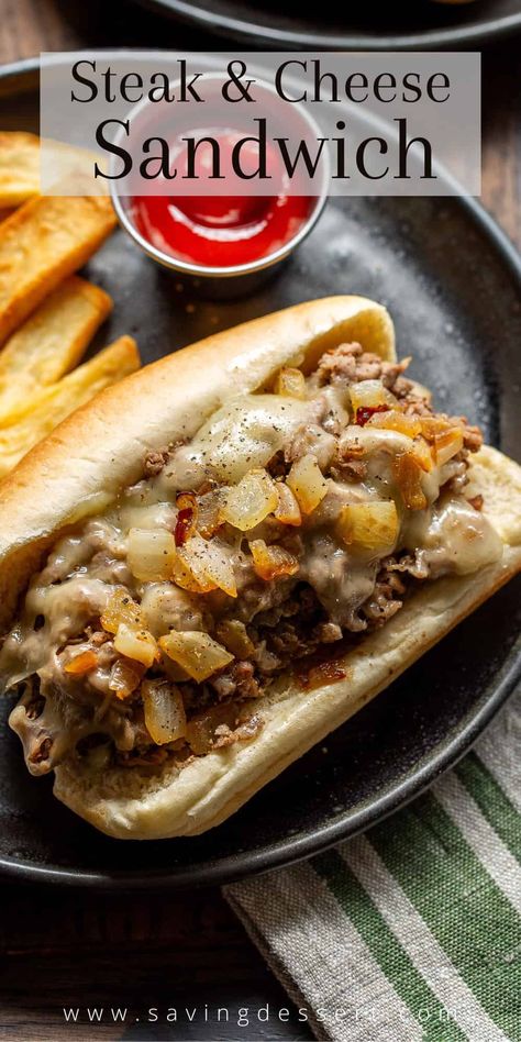 Sliced Steak Sandwich Recipes, Ribeye Steak Sandwich Recipes Easy, Bottom Round Steak Philly Cheese, Chilly Cheese Steak Sandwich, Philly Cheese Steak Sandwich Recipe, Philly Steak Sandwich, Philly Cheesteak Sandwiches, Philly Cheese Steak Sandwich, Steak Sandwich Recipes