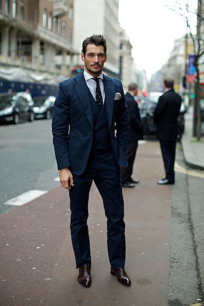 David Gandy Style, London Mens Fashion, A Man In A Suit, Man In A Suit, David James Gandy, Man About Town, Dapper Gentleman, David Gandy, Mens Style Guide