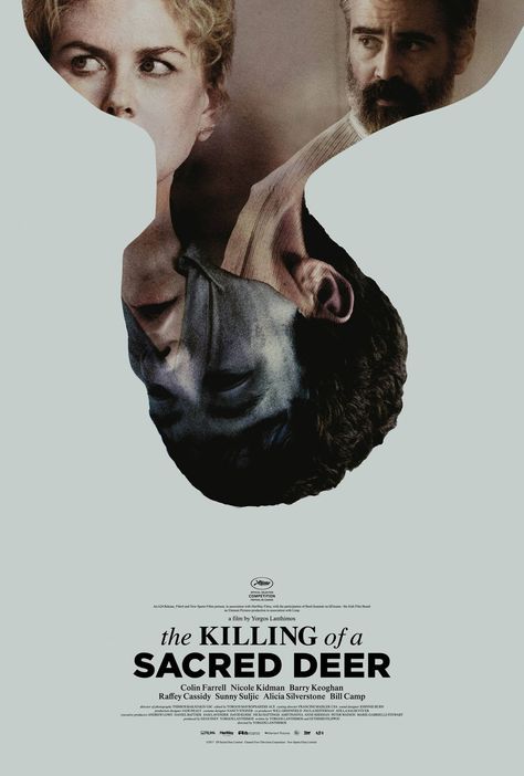 Killing Of A Sacred Deer, Deer Poster, Eyes Wide Shut, Septième Art, Film Poster Design, I Love Cinema, Kissing Booth, Movie Posters Design, Colin Farrell