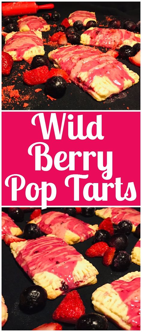 Wild Berry Recipes, Berry Poptarts, Breakfast Food Prep, Food Prep Ideas, Berry Pop, Mouthwatering Desserts, Pumpkin Spice Cheesecake, Tarts Recipe, Ideas For Breakfast