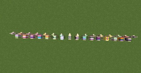 Minecraft Texture Pack, Minecraft Inspo, Minecraft 1, Texture Packs, The Flag, Machine Tools, Pride Flags, Fantasy World, Llama