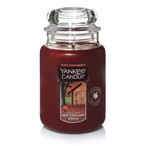 New England Maple | Yankee Candle Yankee Candle Scents, Candle Obsession, Yankee Candles, Welcoming Home, Personalized Gift Cards, Candle Shades, Elizabeth James, Candle Studio, Holiday Scents