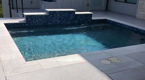 Concrete Coatings, Rectangular Pool, Concrete Pool, Pool Chemicals, Beautiful Pools, Epoxy Coating, Pool Decks, Pool Deck, Cool Pools